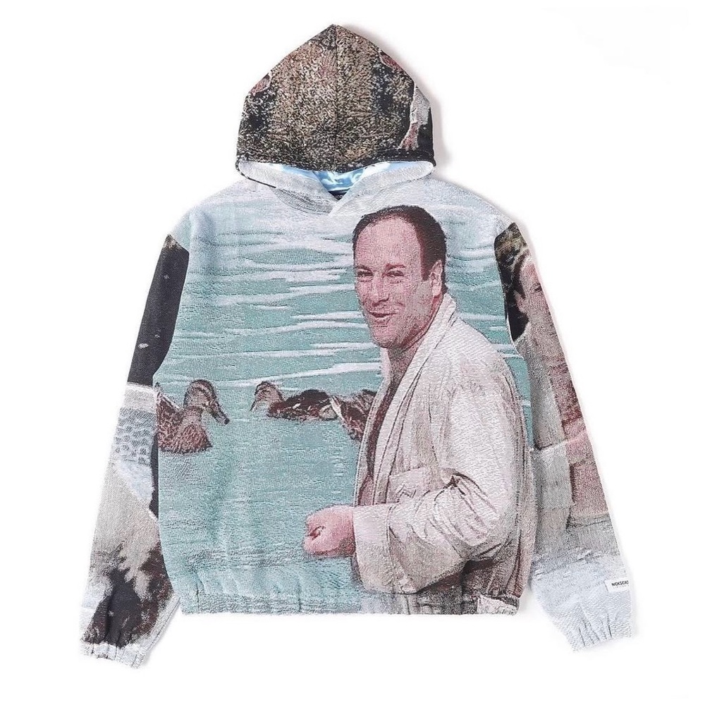 Tony Soprano ducks custom woven tapestry hoodie *LIMITED RELEASE*
